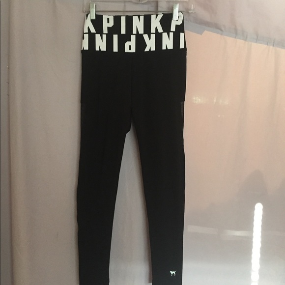 Leggings Sweatpants Victoria's Secret PINK Mock Laceup - Avec Poches - Neuf Avec étiquettes
