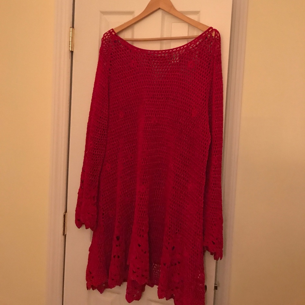 Michael Simon Red Sweater