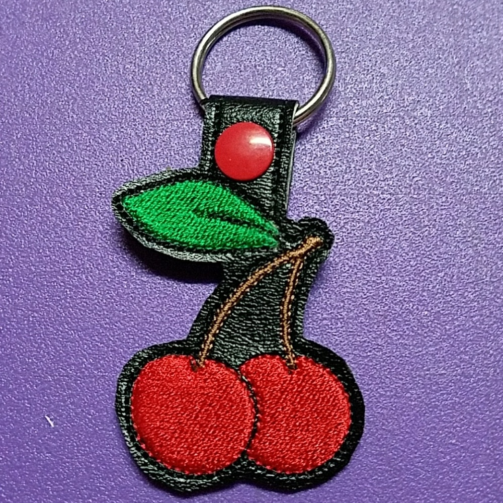 Cherry key chain
