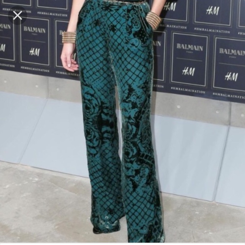 Balmain velvet pants. Limited edition
