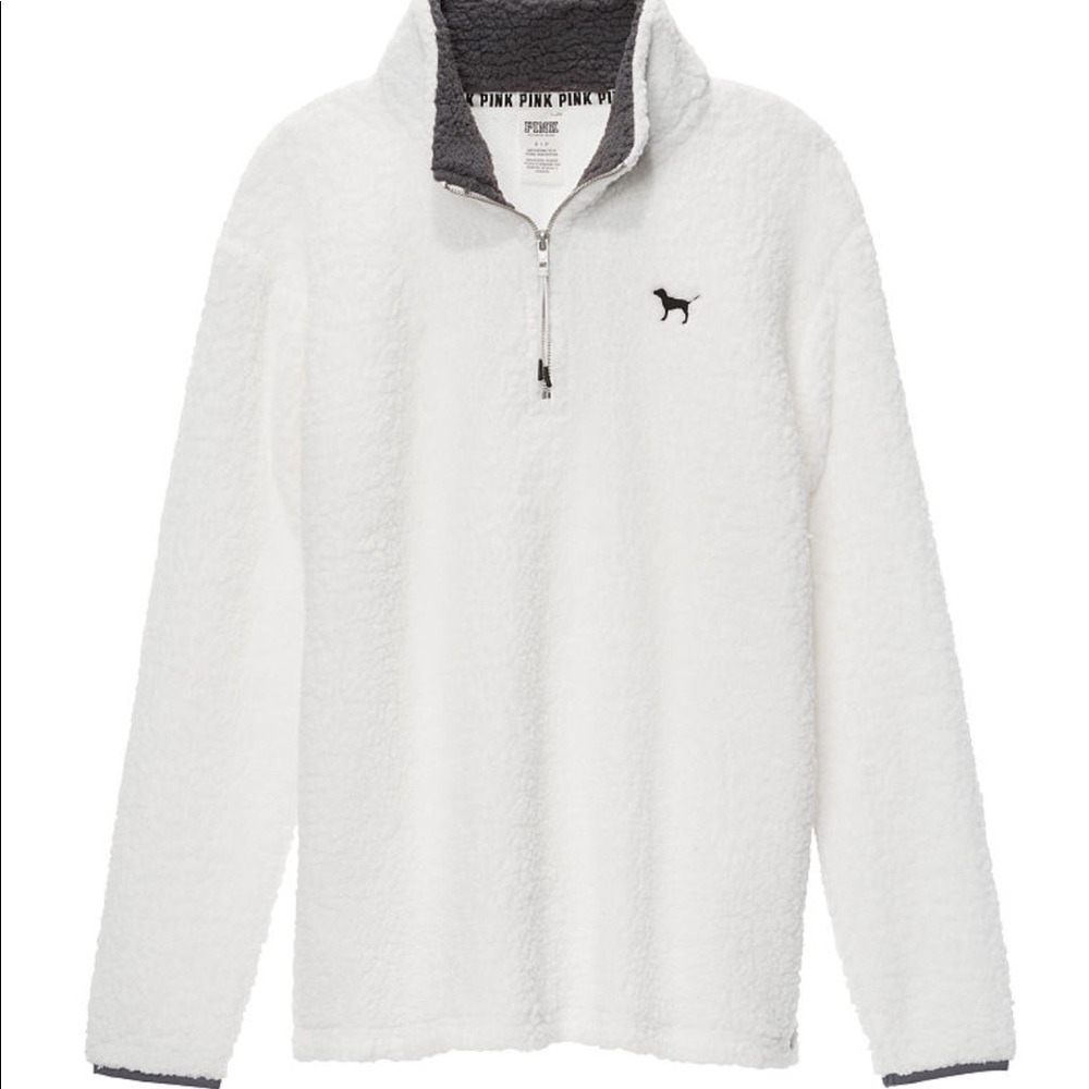 ISO: Victoria's Secret pink Sherpa pullover! Med!