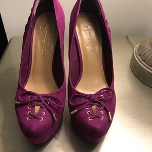 Magenta Jessica Simpson pumps