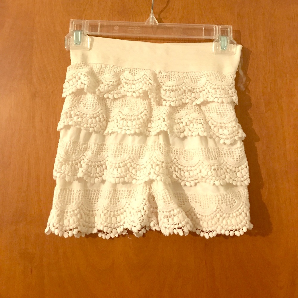 Lace shorts
