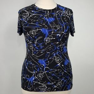 [Norma Kamali] Short Sleeve Stretch Tunic XXL