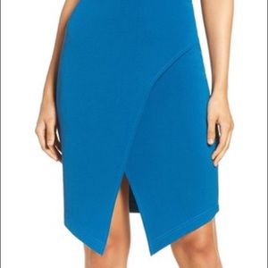 Dresses - Women's Adelyn Rae Halter Wrap Dress Blue Size Med Dresses - Women's Adelyn Rae Halter Wrap Dress Blue Size Med
