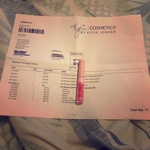 Kylie Mini Matte Liquid Lipstick All Nighter