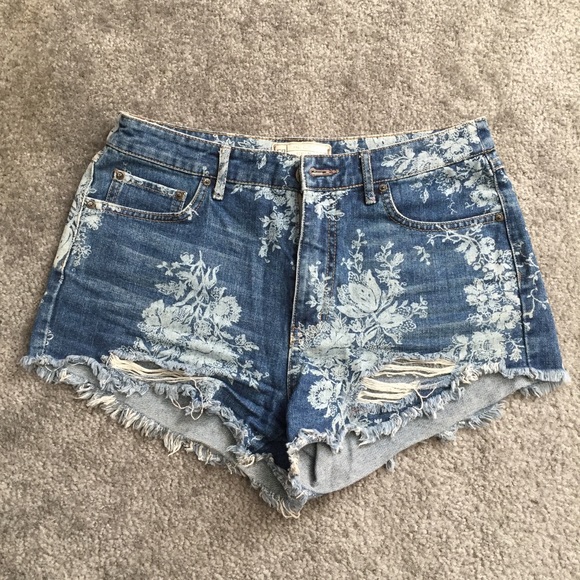 Free people floral shorts - Picture 2 of 3
