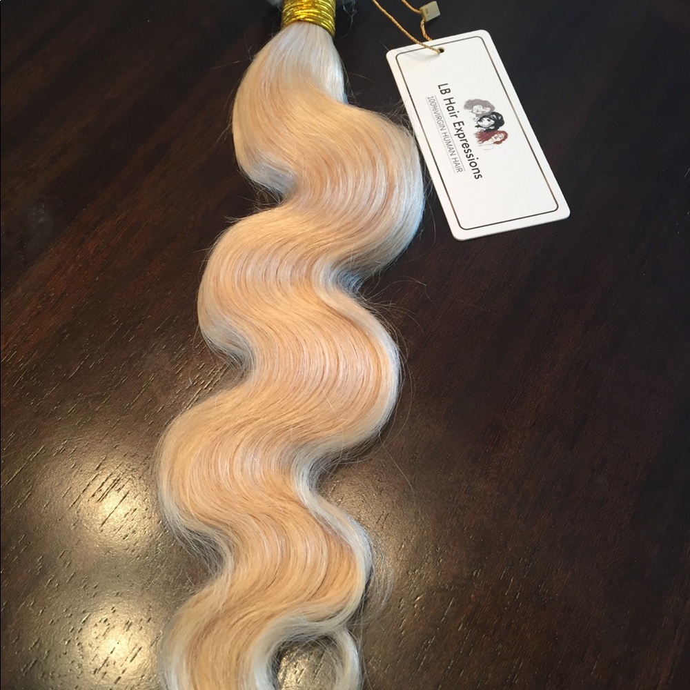Russian Blonde Brazilian hair 14-22 inches $70-$90