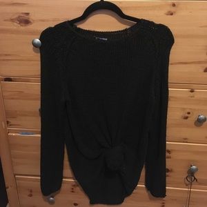 American apparel Delphine black tunic sweater