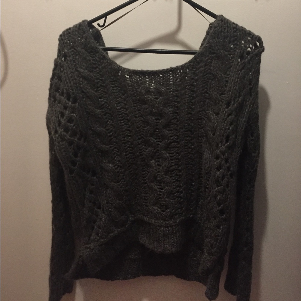 Grey sweater