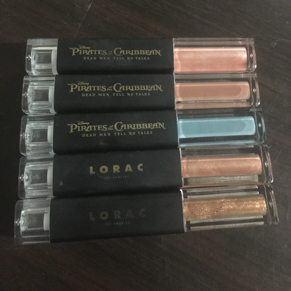 Lorac pirates of the Caribbean lip set