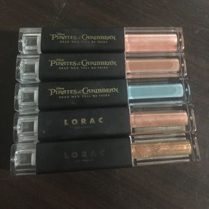 Lorac pirates of the Caribbean lip set