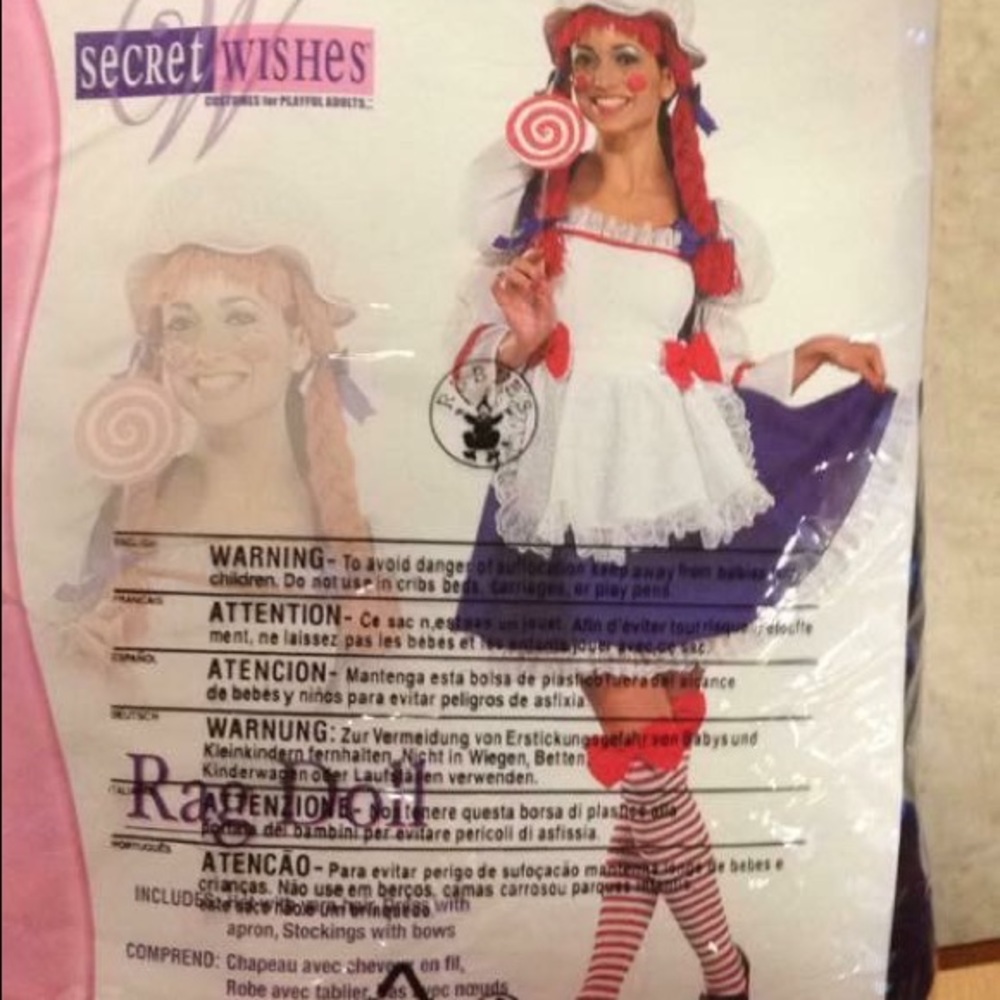 Adult rag doll costume