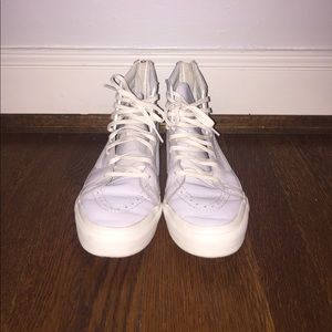 Sk8 Hi Slim Leather Vans