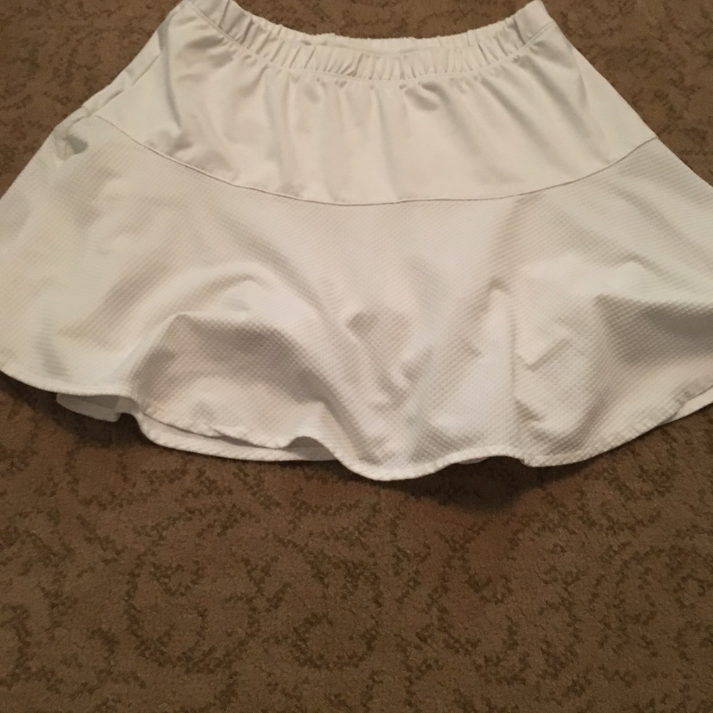 White Tennis Skirt