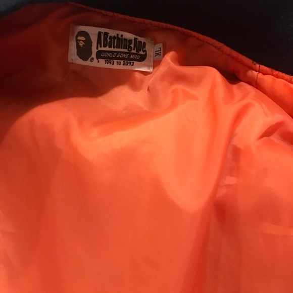 Real bape varsity jacket - Picture 5 of 7