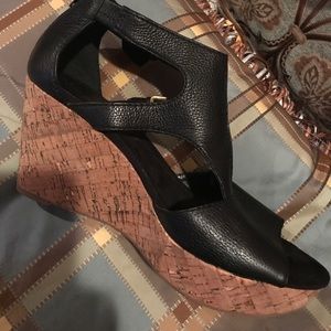 Nine West Black Wedges size 12- Never worn !!!