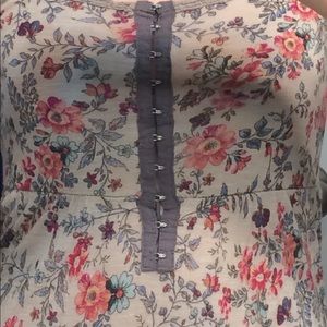 Floral day trip tank