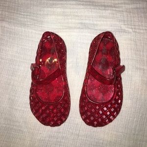 EUC Old Navy Mary-Jane jellies size 6c
