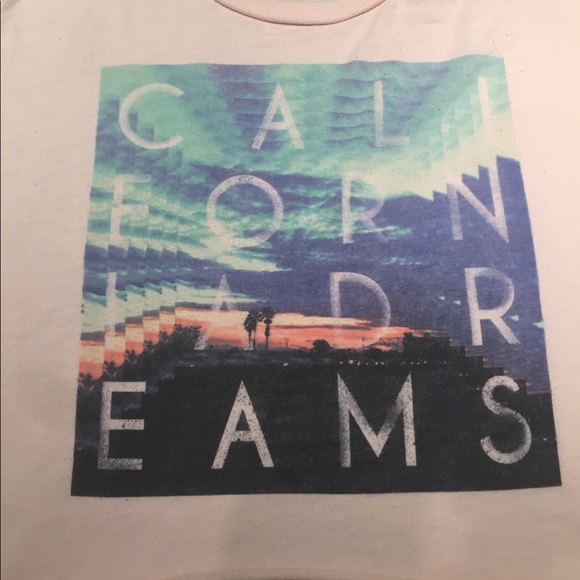 Girls size 8 cropped t-shirt by CHASER KIDS - Picture 1 of 5