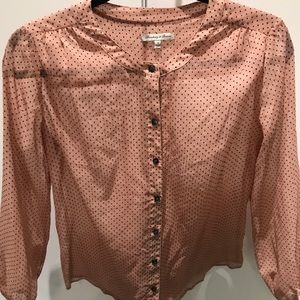 Madewell polkadot top