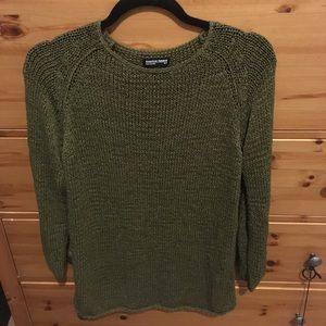 American apparel Delphine olive tunic sweater