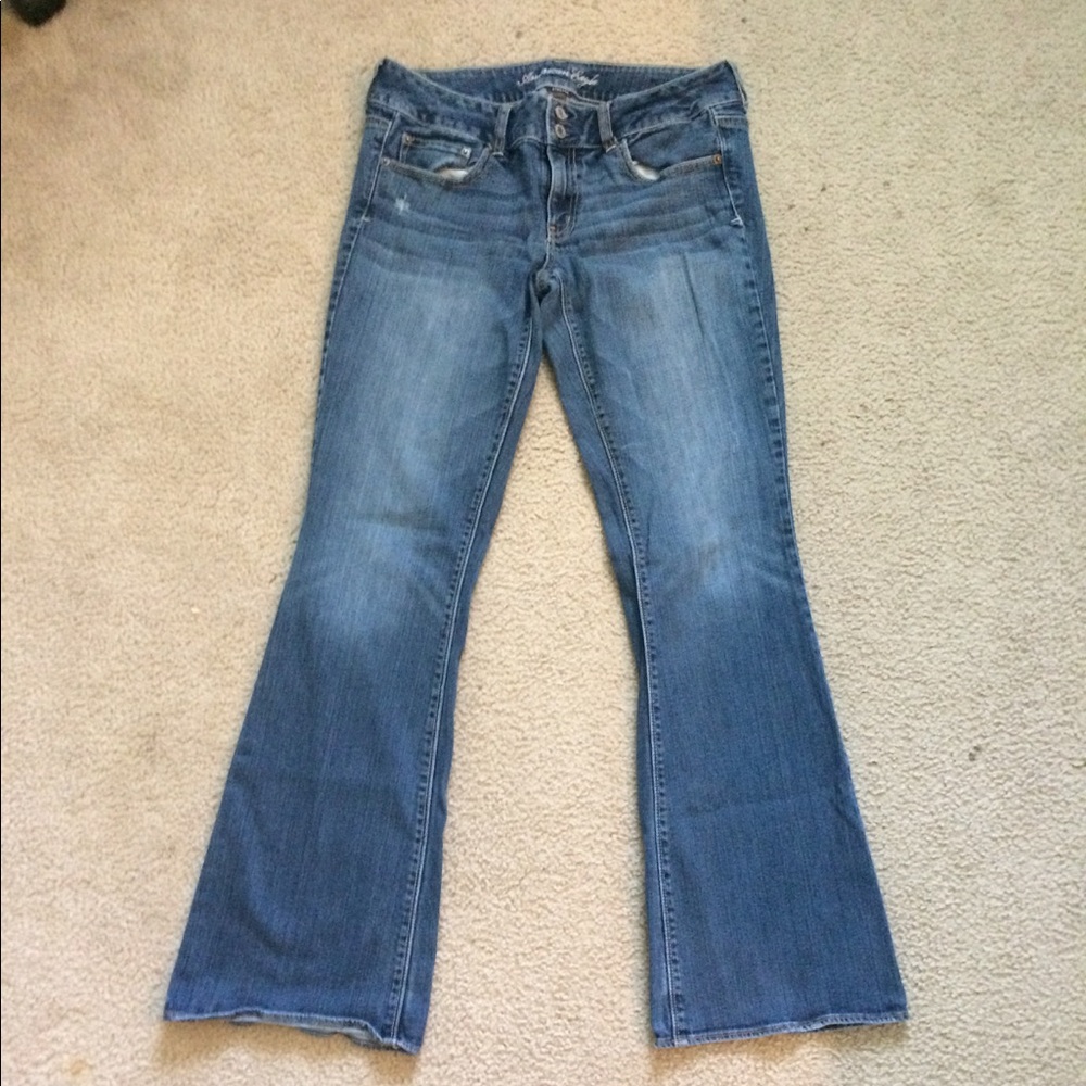 American Eagle Artisan Flare Long Jeans