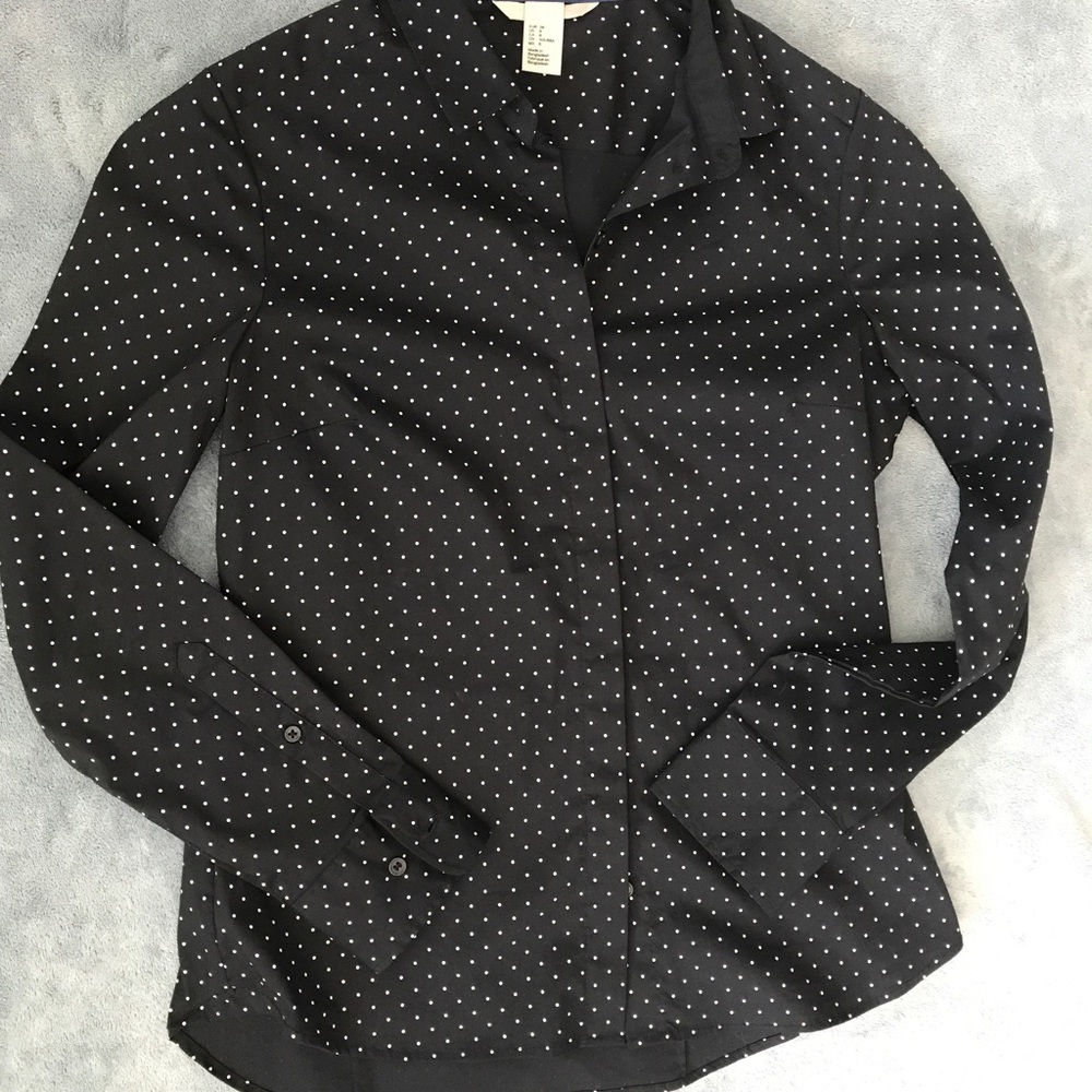 H&M long sleeve blouse