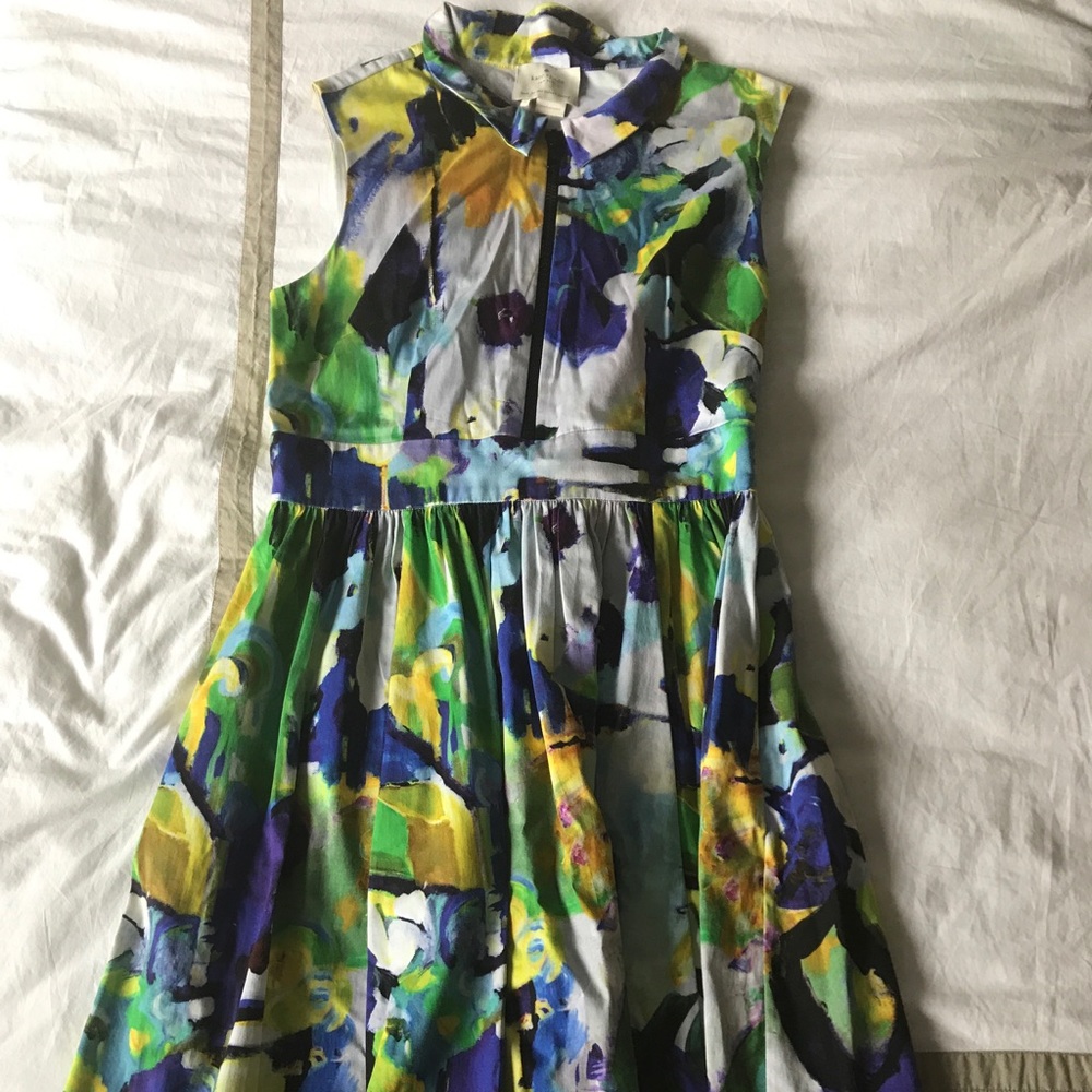 Kate Spade Carissa Watercolor Floral Dress