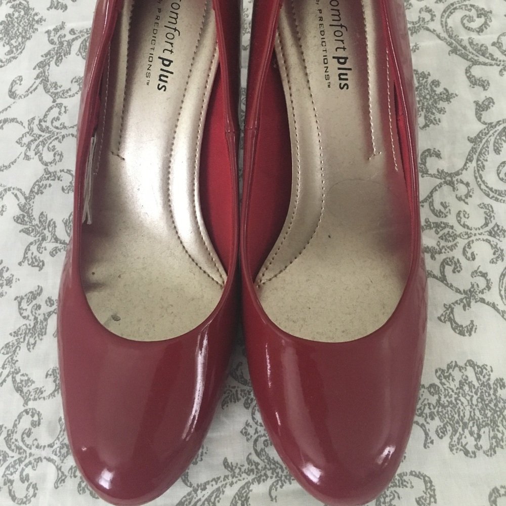 Payless Red Pumps