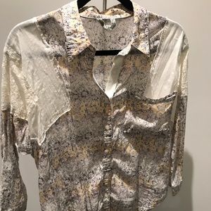 Free people button down