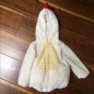 Toddler chicken costume
