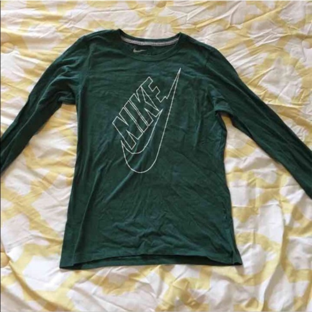 Green Nike long sleeve