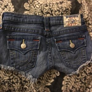 TRUE RELIGION JEAN SHORTS