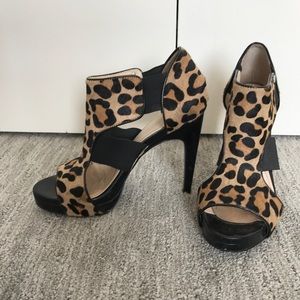 Leopard Heels, Calvin Klein
