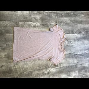 plain cream tee