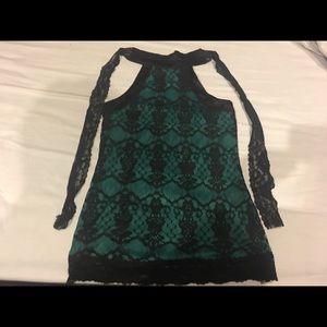 Halter Top Lace by Mandee Size Small