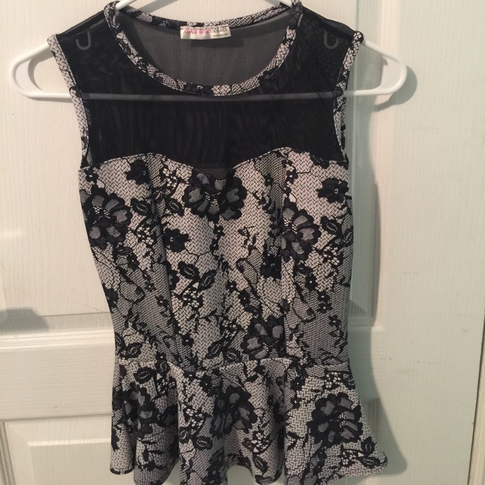 Peplum shirt