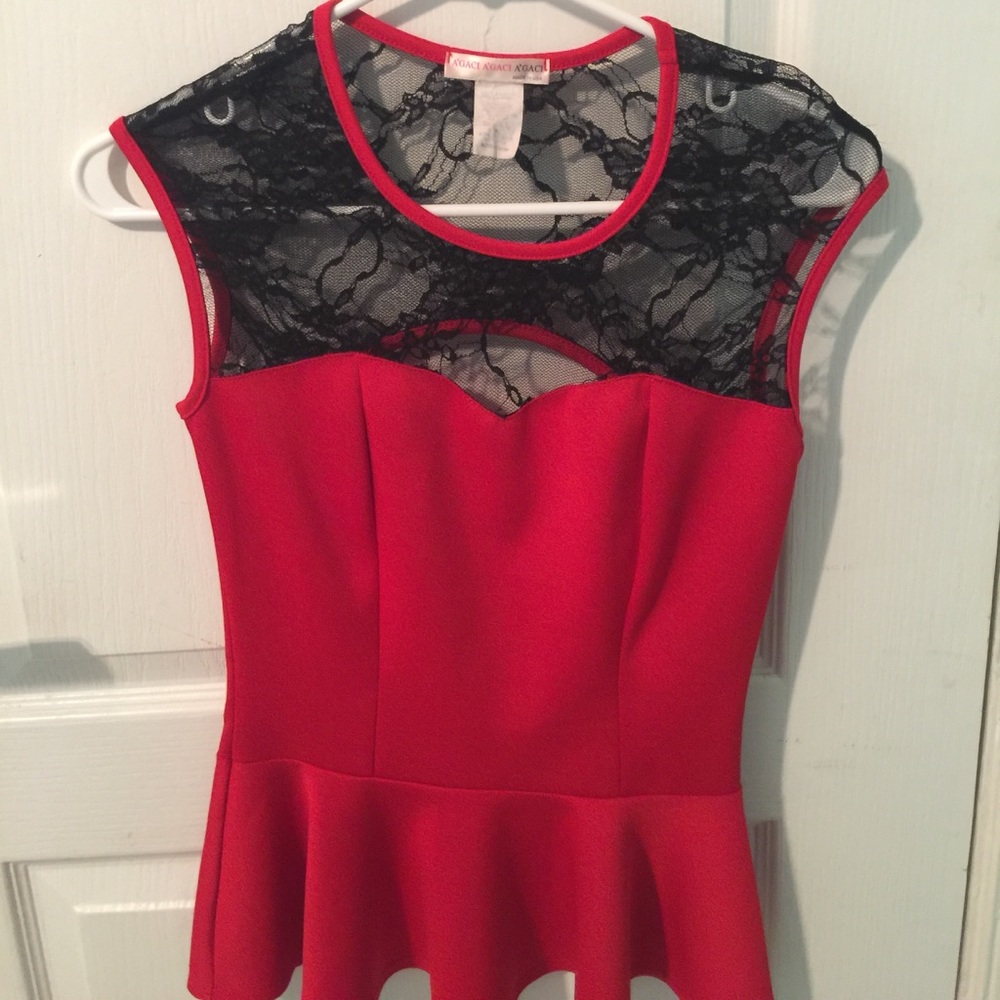 Peplum shirt