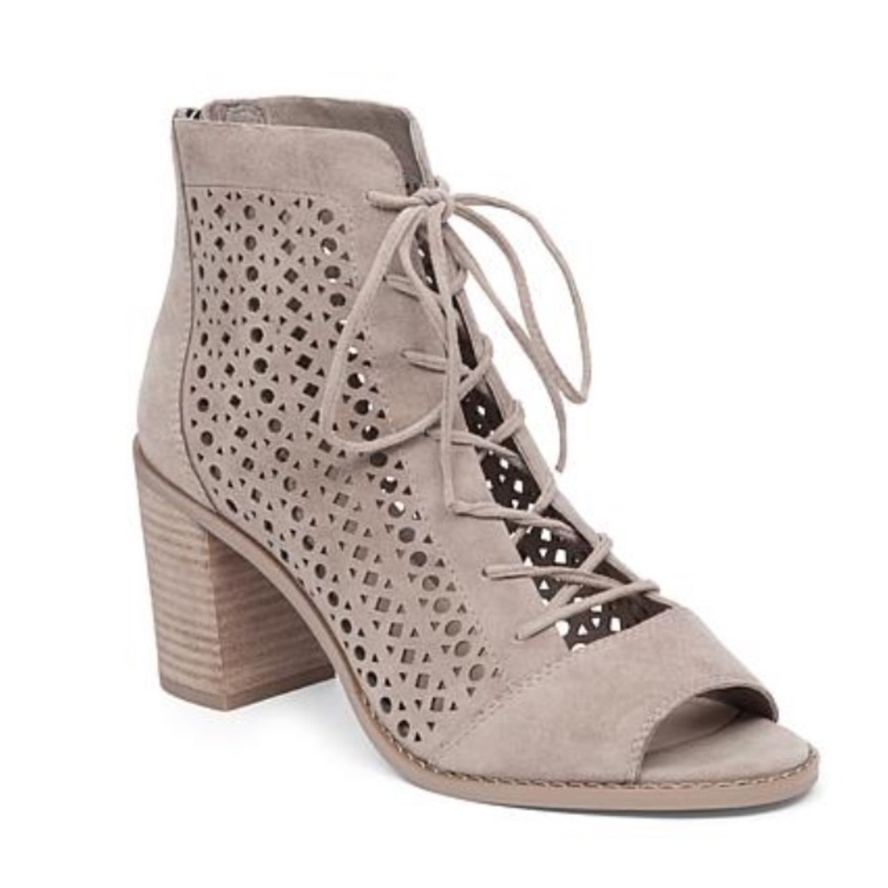 Vince Camuto Trevan Open Toe Booties