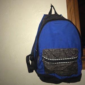 Pink backpack