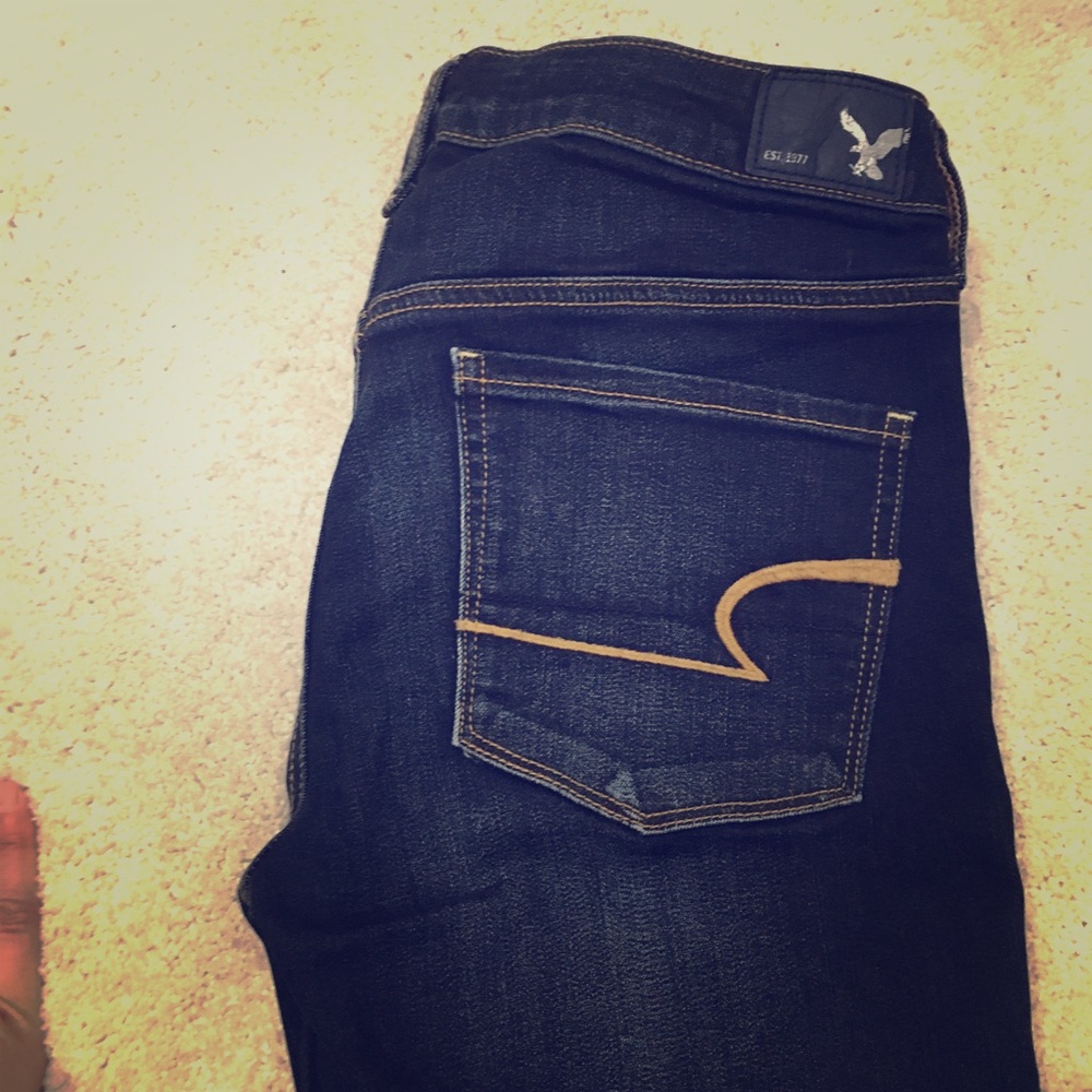 American Eagle jeans-  never worn. Size 8S