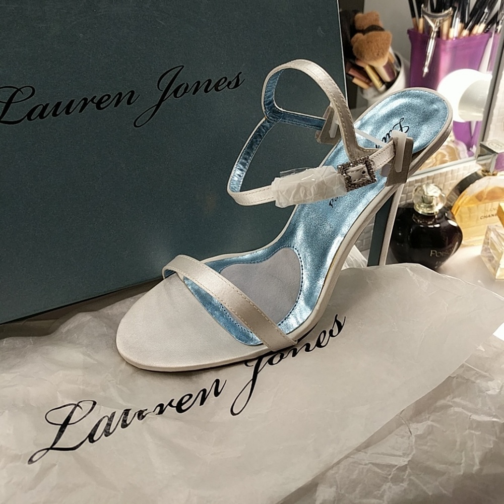 Lauren Jones "Barely There" style heels