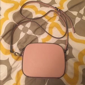 Pink crossbody purse