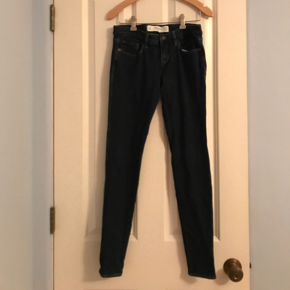 Abercrombie & Fitch Dark Denim Jean Jeggings