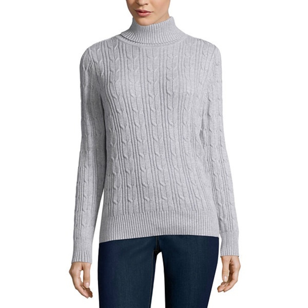 St. John's Bay Turtleneck Sweater NWT