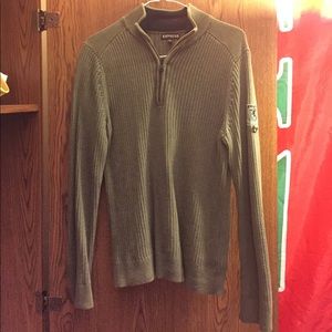 Army Green Sm Express 1/4 Zip