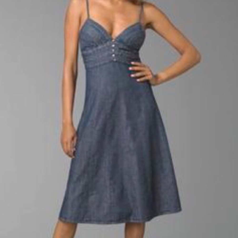 7 for all mankind denim dress