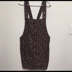 Floral overall dress