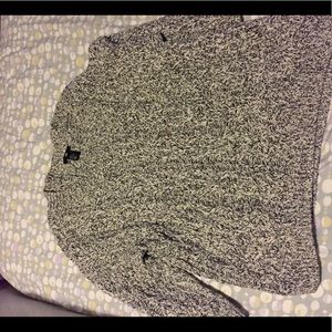 Oversized knit sweater